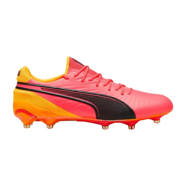 Puma - "King Ultimate Tricks" Fußballschuhe mit festem Boden für Herren (Orange)