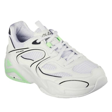 Skechers - "DL Hyperburst" Sneaker für Kinder (Weiß/Limone)