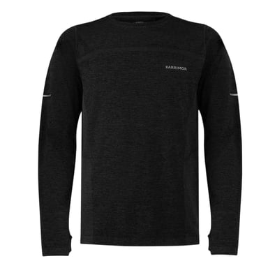 Karrimor - "Xlite" Oberteil für Herren, Laufen, Langärmlig (Schwarz Mergel)