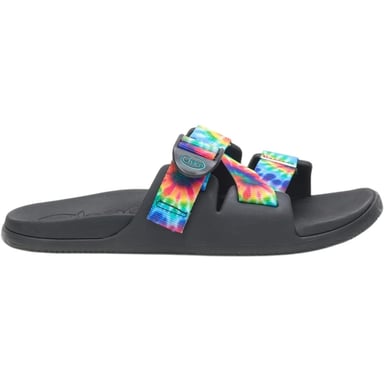 Chaco - "Chillos" Batik Pantoffeln für Damen, flach geformter Absatz (Bunt)