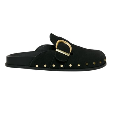 Threadbare - "Urbania" Mules für Damen, Wildleder, Flach (Schwarz)