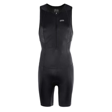 dhb - "Hydron" Triathlon-Anzug für Herren, Ärmellos (Schwarz)