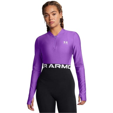 Under Armour - Oberteil für Damen, HeatGear (Violett)