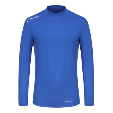 Sondico - Base Layer Oberteil für Herren, Stehkragen (Königsblau)