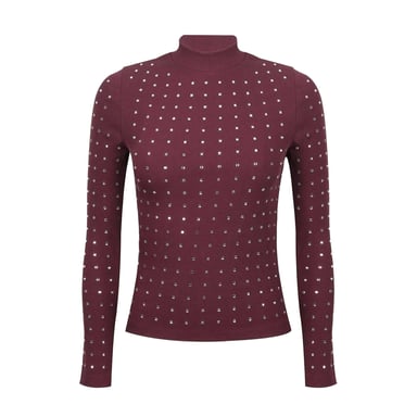 Biba - Trainingsjacke für Damen, gerippt (Feige)