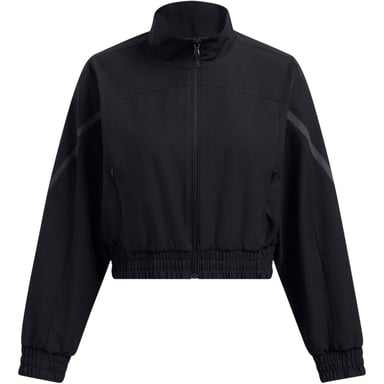 Under Armour - Oberteil für Damen, Weiter Stehkragen, Langärmlig (Schwarz)