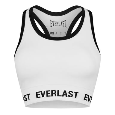 Everlast - Sport-BH für Damen, kurz geschnitten (Weiß)
