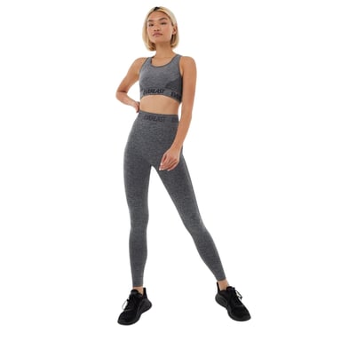 Everlast - Sport-BH für Damen, Nahtlos (Holzkohle-Mergel)