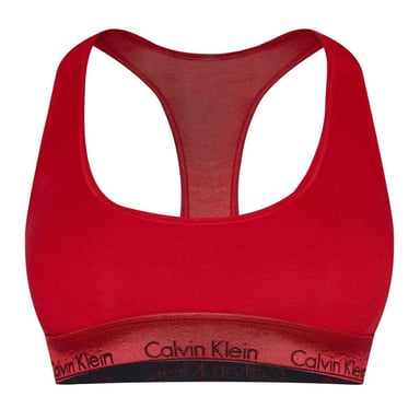 Calvin Klein - Bralette für Damen, Baumwollmischung (Rot)