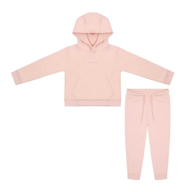 Firetrap - Hoodie und Jogginghosen-Set für Mädchen, Baumwollmischung (2er-Pack) (Pink)