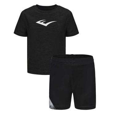 Everlast - "Flex" T-Shirt und Shorts für Jungen (Schwarz)