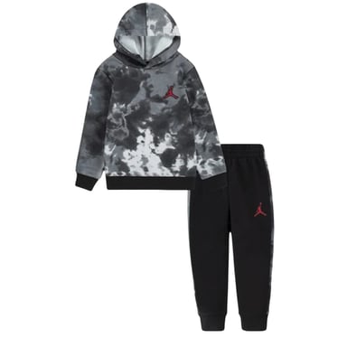 Nike - "Air Jordan" Hoodie und Jogginghosen-Set für Baby (Schwarz)