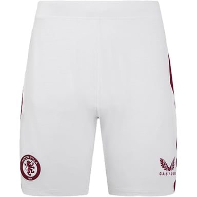 Castore - Fußballshorts für Damen (Weiß/Rot)