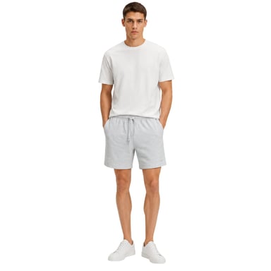Hugo - Schlafanzug-Shorts für Herren (Grau)