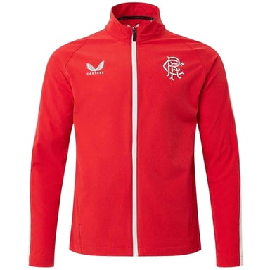 Castore - Trainingsjacke für Herren, Langärmlig (Rot)