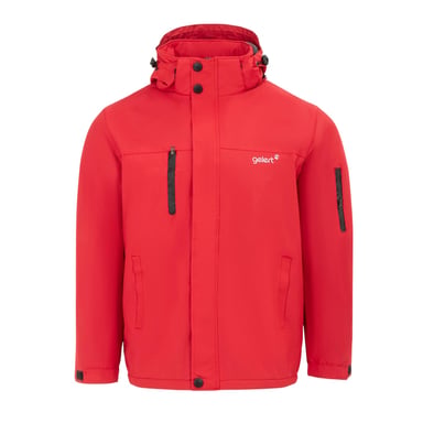 Gelert - Parka für Herren, mit Kapuze, Regulär (Rot)