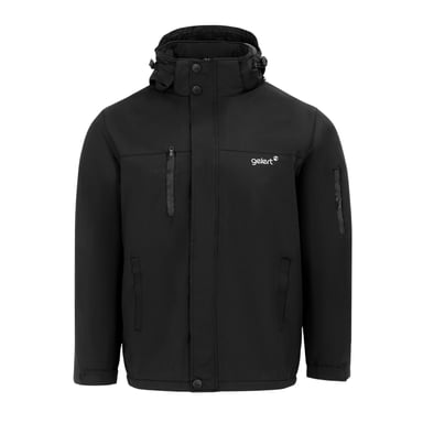 Gelert - Parka für Herren, mit Kapuze, Regulär (Schwarz)