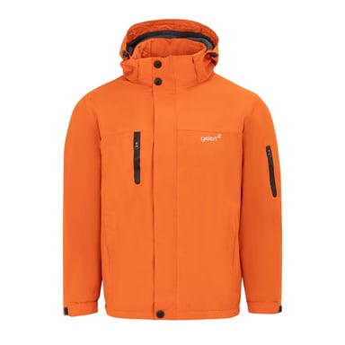 Gelert - Parka für Herren, mit Kapuze, Regulär (Orange)