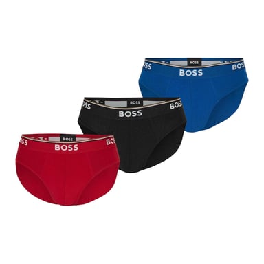 Boss - Slips für Herren, Premium-Baumwolle (3er-Pack) (Braun)