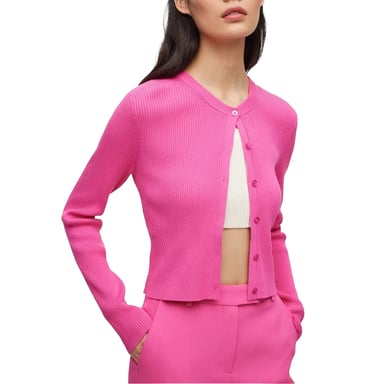 Boss - "Fahara" Strickjacke für Damen (Pink Mischung)