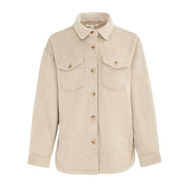 Miso - Hemd für Damen, Wolle, Langärmlig (Beige)