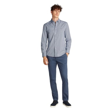 Tommy Hilfiger - Hemd für Herren, Regulär, Langärmlig (Süßes Blau)