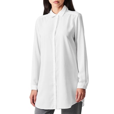 Vila - "Vilucy" Bluse für Damen, Regulär, Langärmlig (Schneeweiß (Farbe))