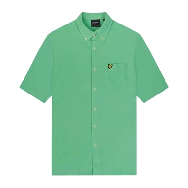 Lyle & Scott - Hemd für Herren, Piqué (Grün)