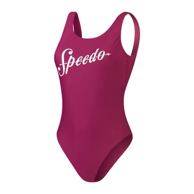 Speedo - Badeanzug für Damen (Violett/Weiß)