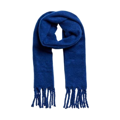Pieces - Schal für Damen, Strukturiert (Blau)