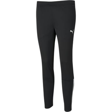Women's Puma Teamliga Training Pants W Tracksuit Bottom in Black White