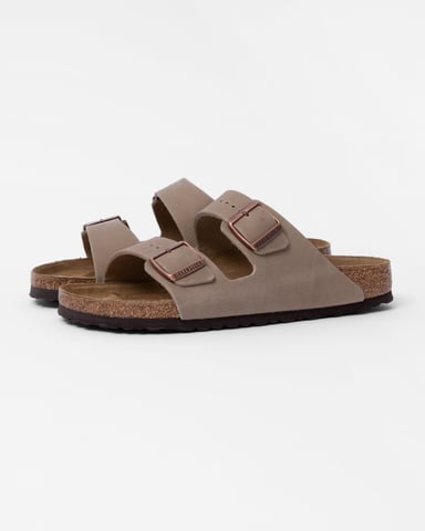 Arizona Oiled Nubukleder Sandalen in Salbeigrün