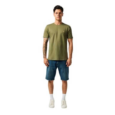 Boss - T-Shirt für Herren, Premium-Baumwolle (Salbei)