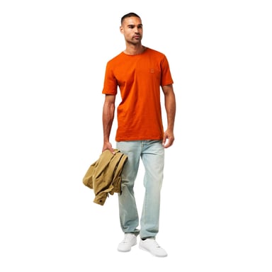Boss - T-Shirt für Herren, Premium-Baumwolle (Orange)