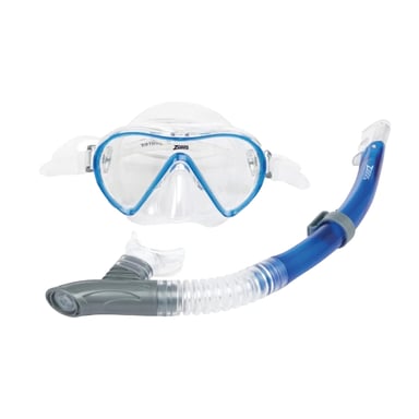 Zoggs - "Reef Explorer" Schnorchel-Set für Herren/Damen Unisex (Blau)