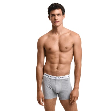 Gant - Slips für Herren, Baumwollmischung (3er-Pack) (Grau/Schwarz/Weiß)