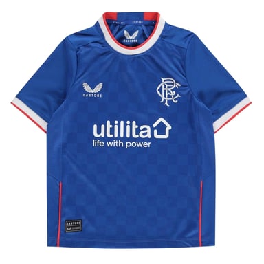 Castore - "2022" Heimtrikot für Kinder, Rangers FC (Blau)