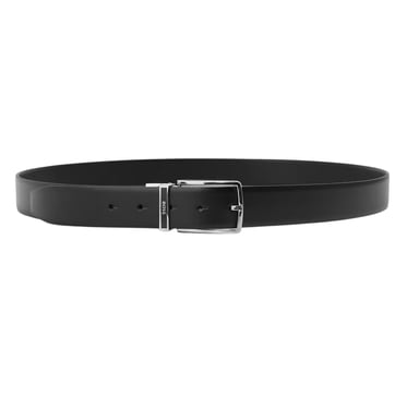 Boss - Gürtel für Herren/Damen Unisex, Leder (Schwarz)