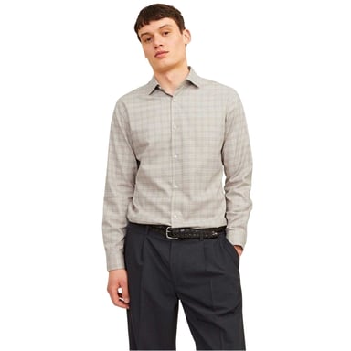 Jack And Jones - "Parker" Formelles Hemd für Herren, Mit Bündchen (Grau)