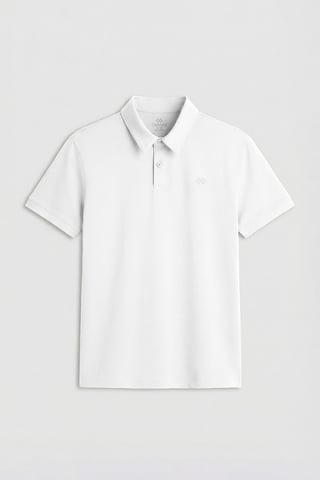 Herren Baumwoll-Elastan Polo-Shirt
