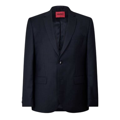 Hugo Boss - Blazer für Herren, Reverskragen, Wolle (Dunkelblau)