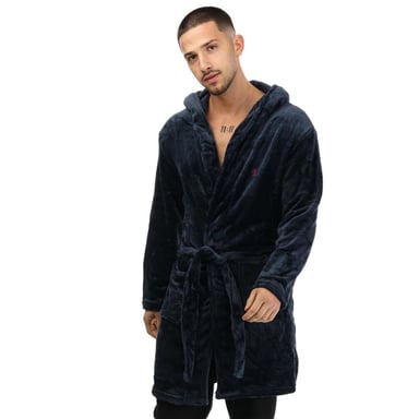 Farah - Morgenmantel für Herren, Polyester (Marine)