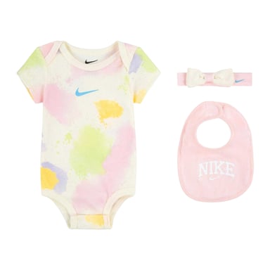 Nike - Bodysuit-Set für Baby-Girls, Batik (Kokosmilch)