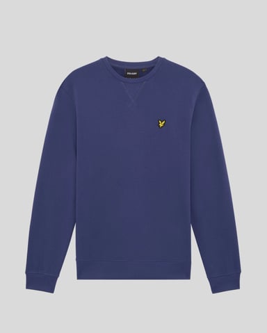 Baumwoll-Sweatshirt mit Rundhalsausschnitt