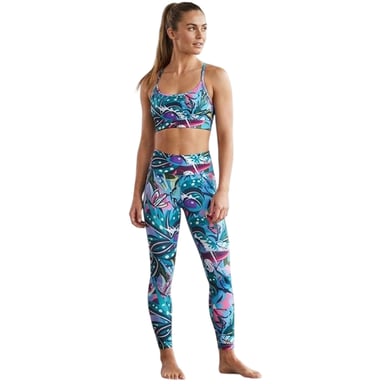 Reebok - Sport-BH für Damen (Blau/Violett)