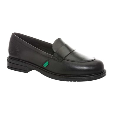 Kickers - "Lach" Halbschuhe für Damen, Leder (Schwarz)