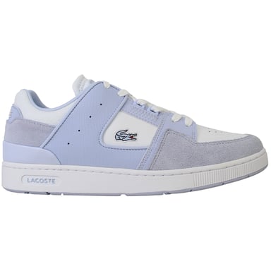 Lacoste Court Cage 124 2 Damen Blau/Weiß Turnschuhe