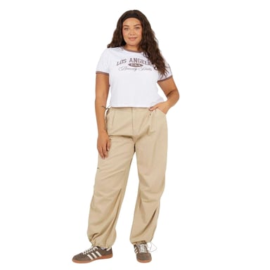 Brave Soul - Cargo-Hose für Damen (Steinfarben)