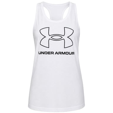 Under Armour Sportstyle Logo Damen Weste Weiß