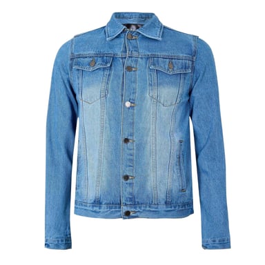 Criminal Damage - Jeansjacke für Herren (Blau)